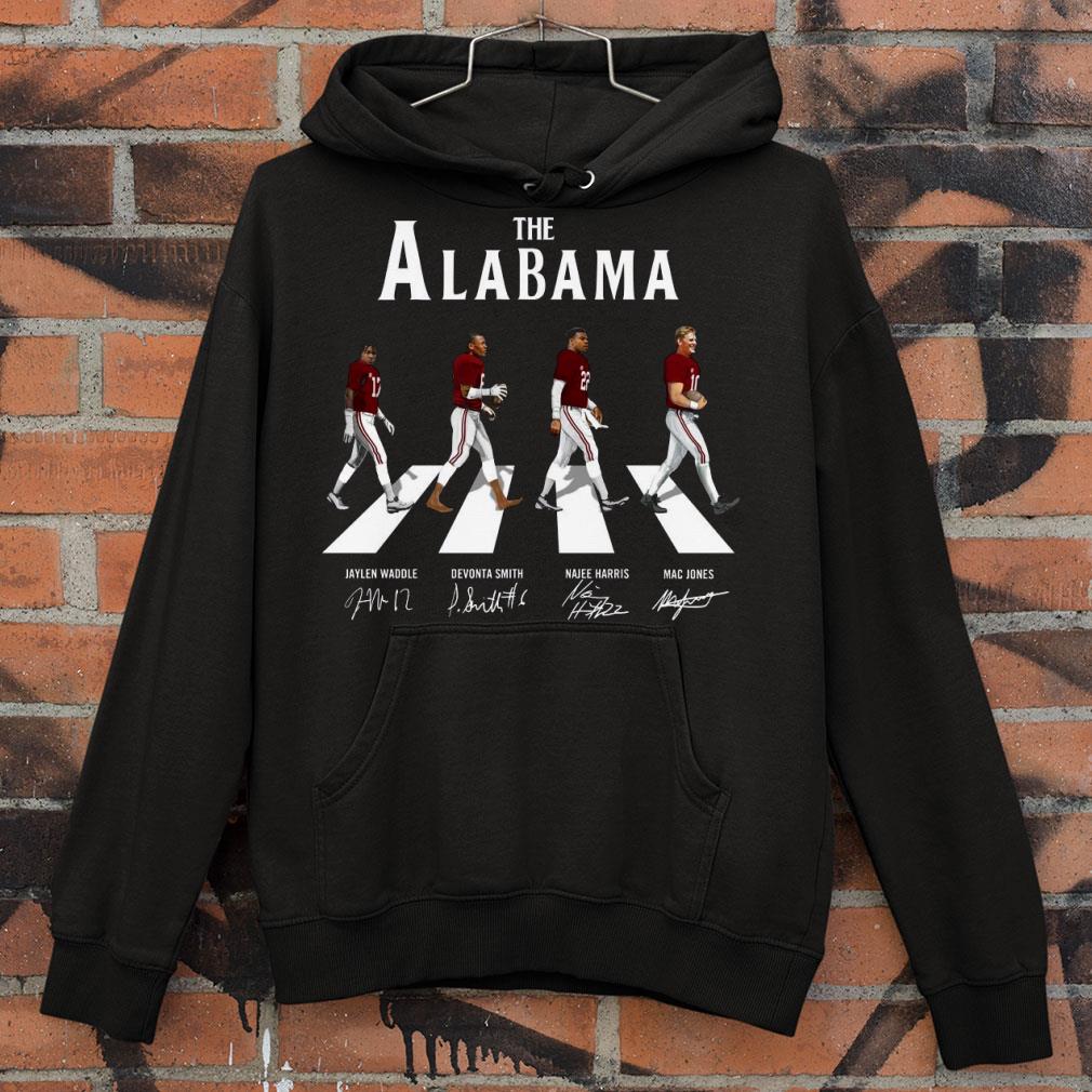 The Alabama Crimson Tide Football Abbey Road Signatures shirt