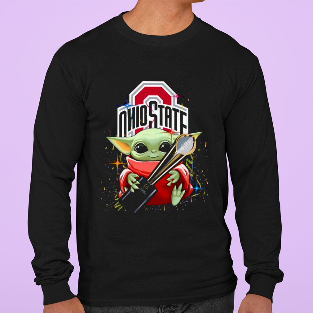Star Wars Baby Yoda Ohio State Buckeyes Logo shirt