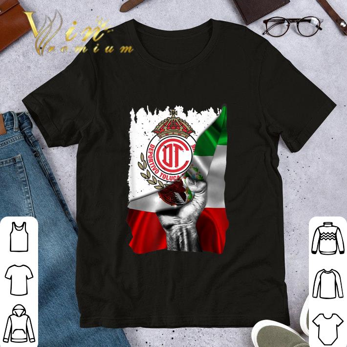 Hot FC Toluca Flag USA Football Club Orgullo Mexicano shirt
