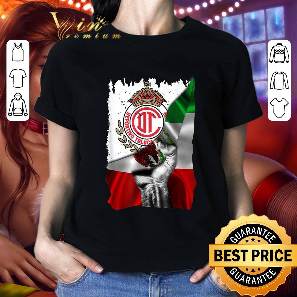 Hot FC Toluca Flag USA Football Club Orgullo Mexicano shirt