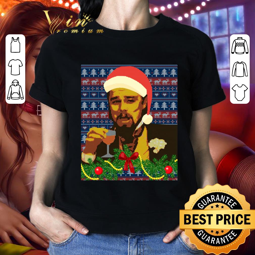 Official Leo Laughing Dank Meme Ugly Christmas Sweater shirt