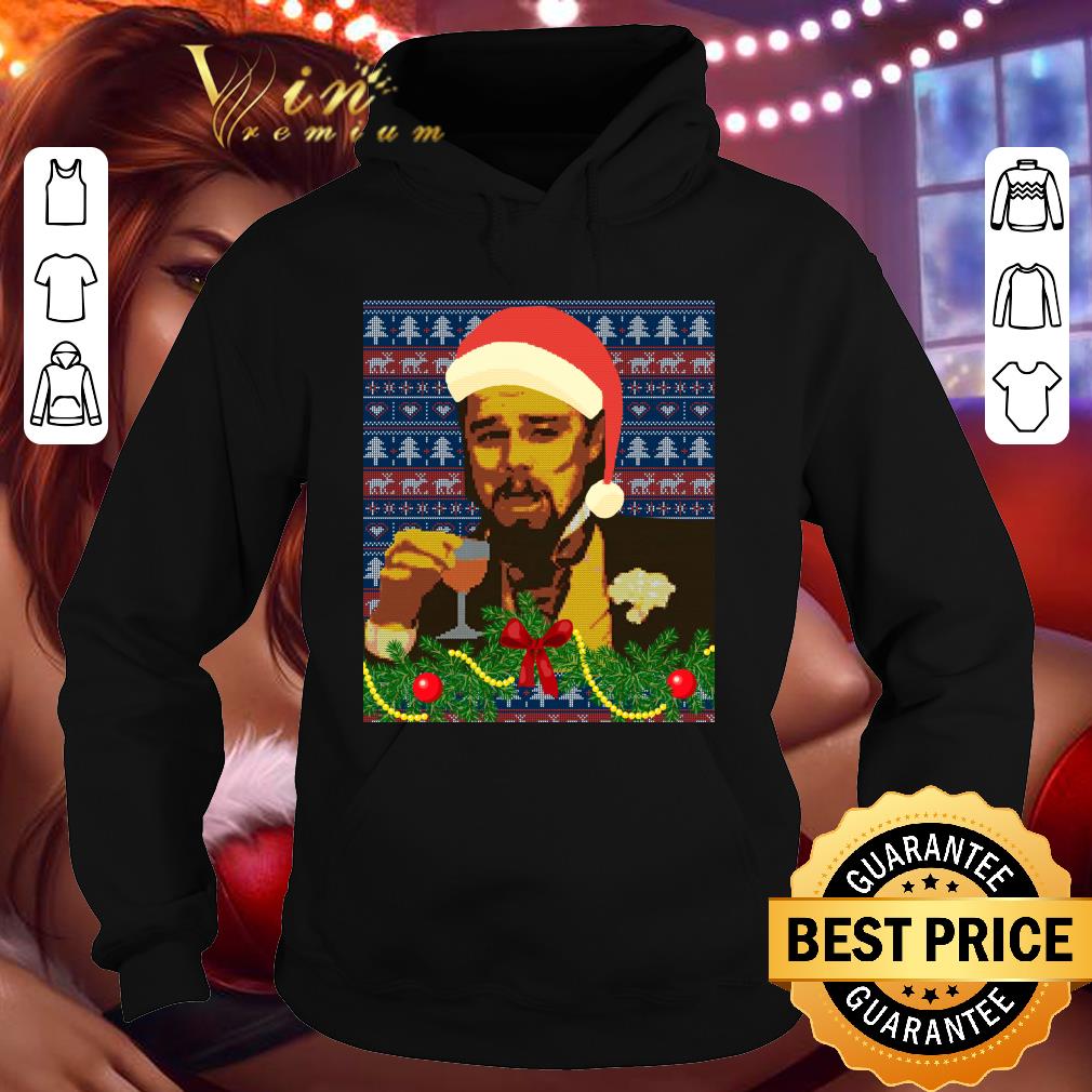 Official Leo Laughing Dank Meme Ugly Christmas Sweater shirt
