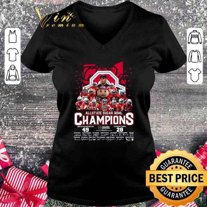 Ohio State Buckeyes 49-28 Clemson Tigers Allstate Sugar Bowl Champions shirt