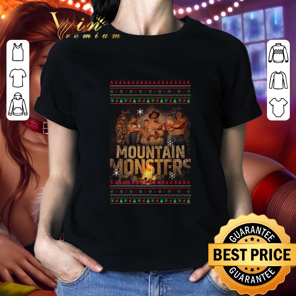 Original Mountain Monsters Ugly Christmas Sweater shirt