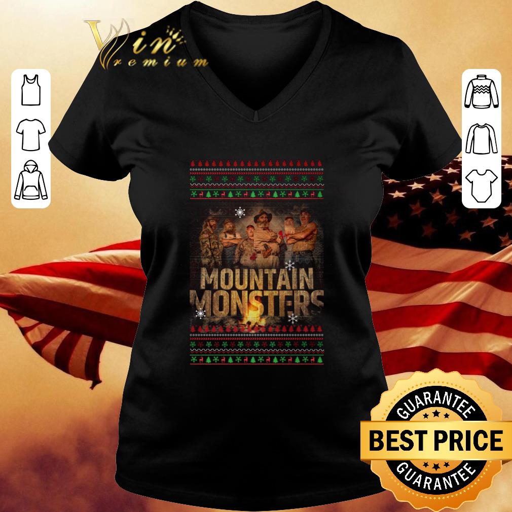 Original Mountain Monsters Ugly Christmas Sweater shirt