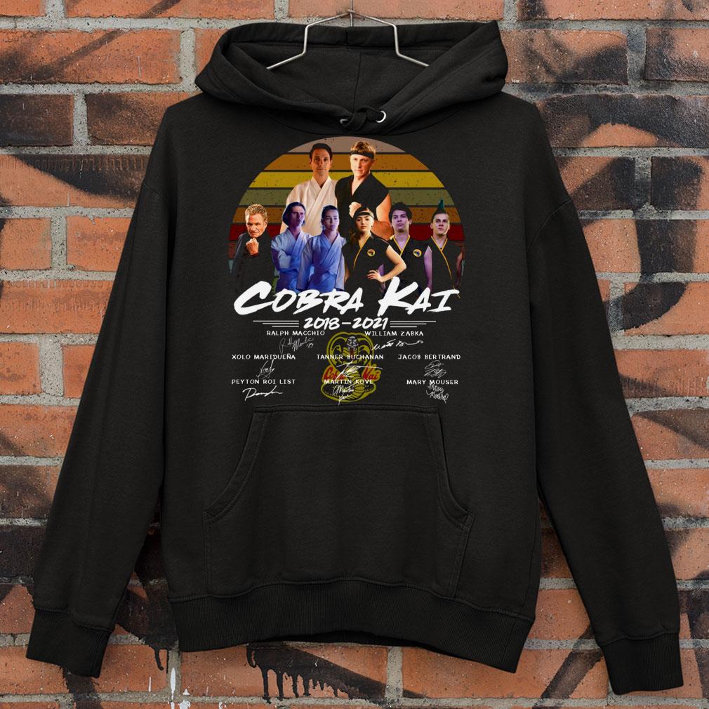 Vintage Cobra Kai 2018-2021 Signatures shirt