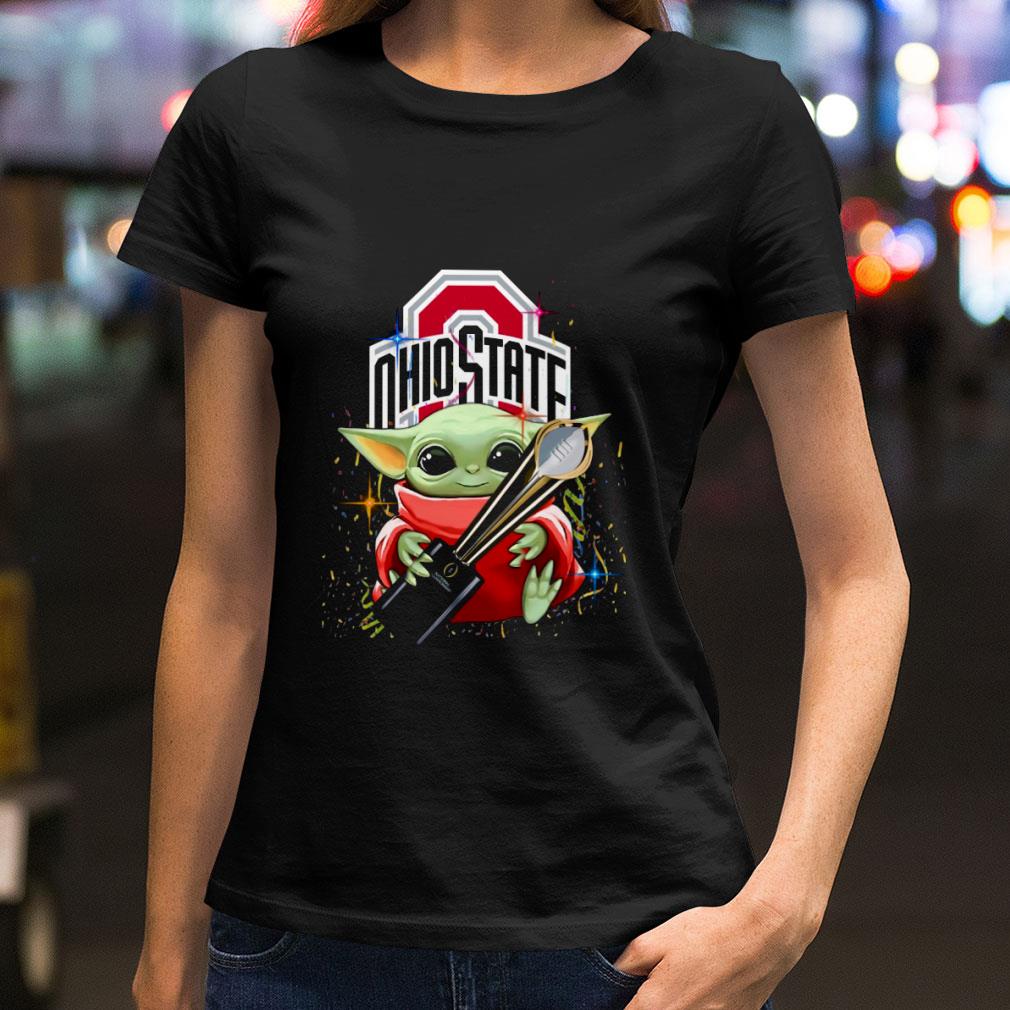 Star Wars Baby Yoda Ohio State Buckeyes Logo shirt