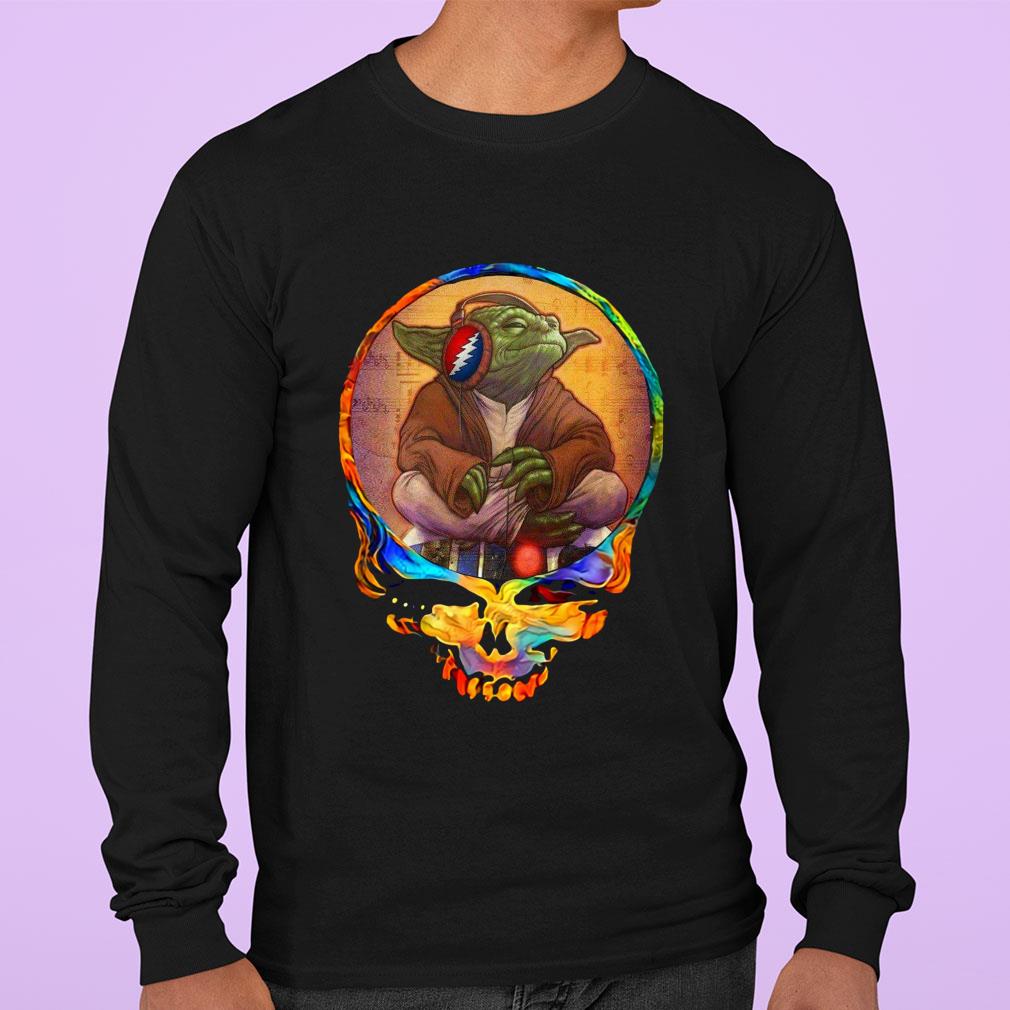 Star Wars Master Yoda mashup Grateful Dead shirt