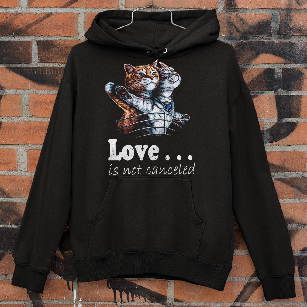 Titanic Cats Actor Love is not canceled shirt