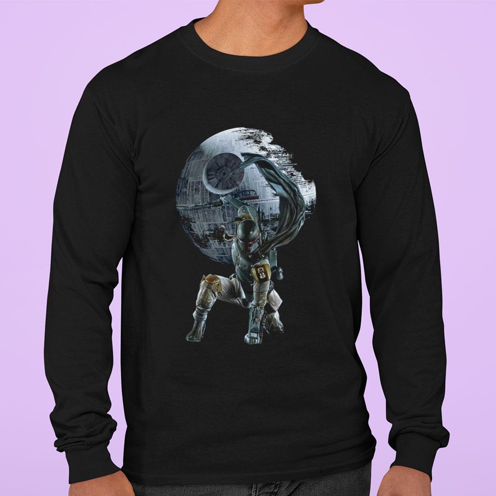 Star Wars Mandalorian Death Star shirt