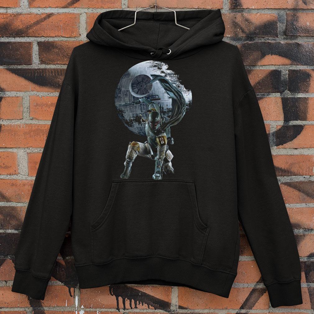 Star Wars Mandalorian Death Star shirt