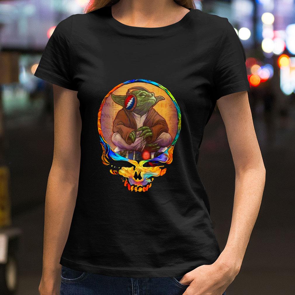 Star Wars Master Yoda mashup Grateful Dead shirt
